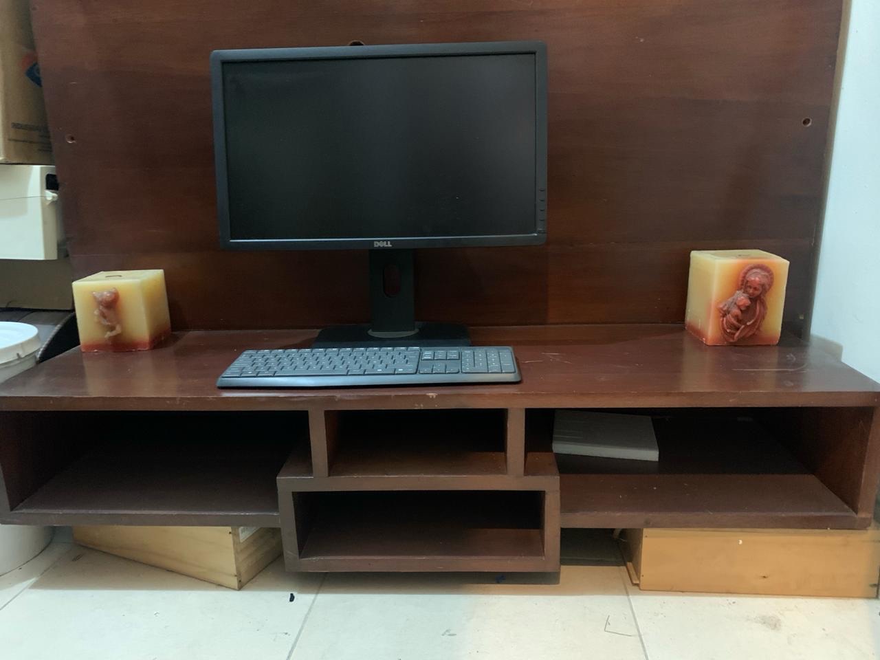 muebles y colchones - mueble de pare caoba TV 8000 peso