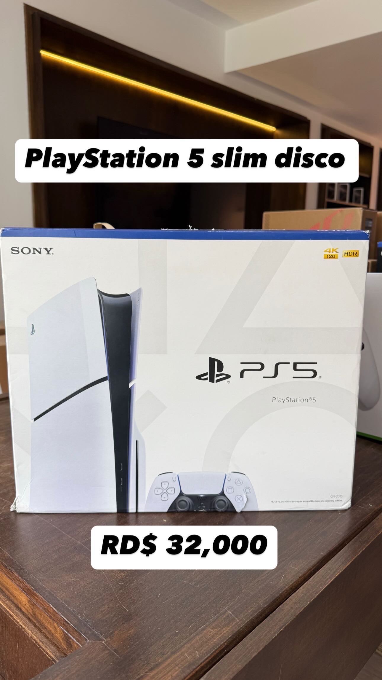 consolas y videojuegos - PlayStation 5 de disco 