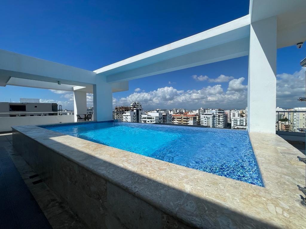 apartamentos - Alquiler Apartamento Amueblado en Evaristo Morales 5