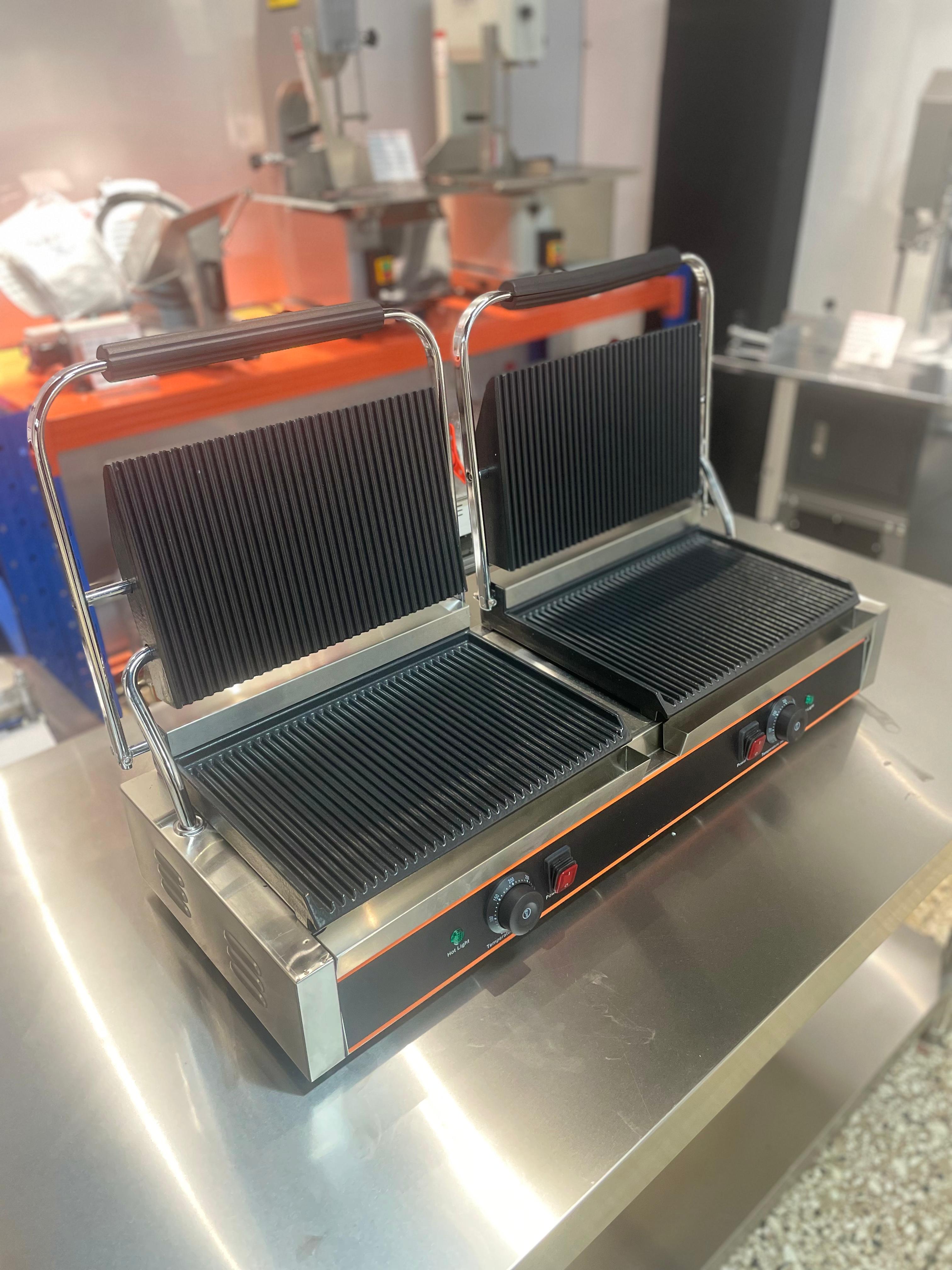 equipos profesionales - Tostadora parrilla grill doble electrica 4