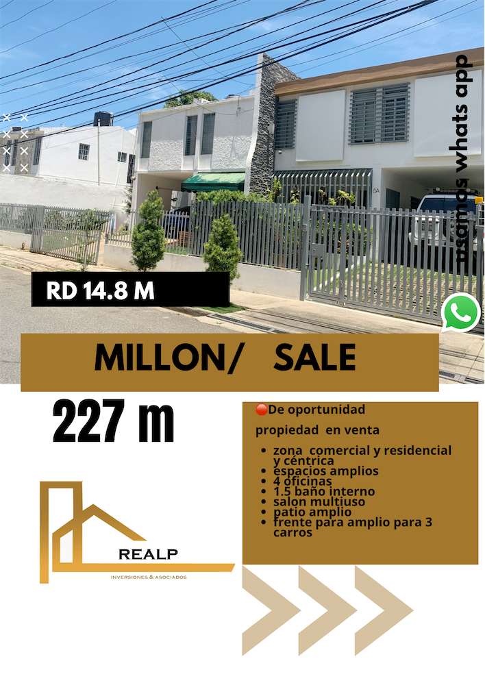 casas - Casa en venta fines comerciales o residencial 0