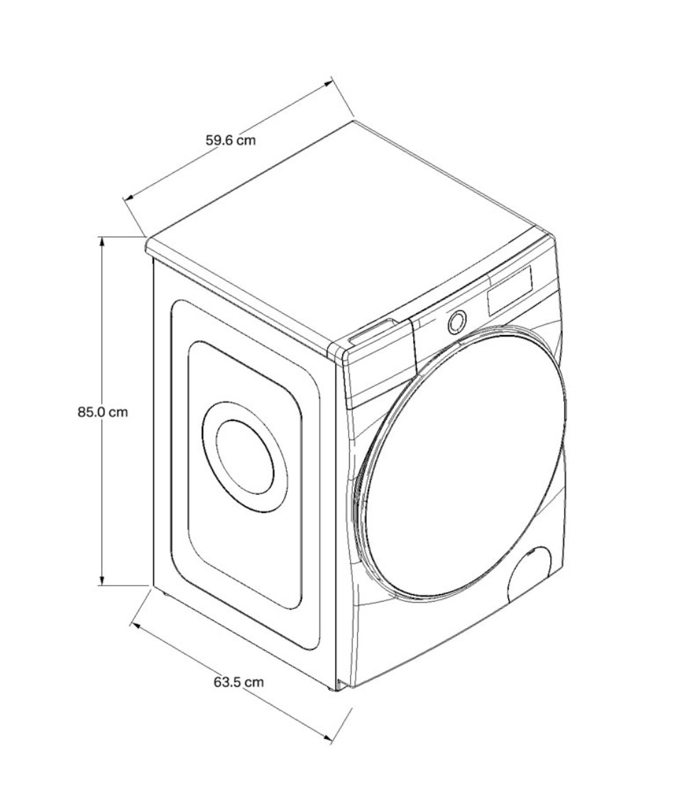 electrodomesticos - Lavadora Secadora Eléctrica Whirlpool 10 Kg 1