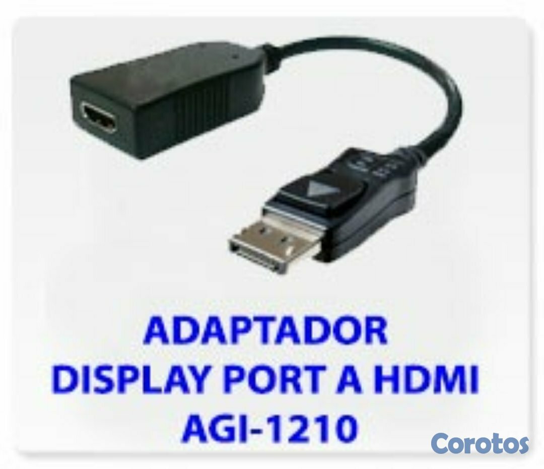 computadoras y laptops - ADAPTADOR DISPLAYPORT A HDMI 