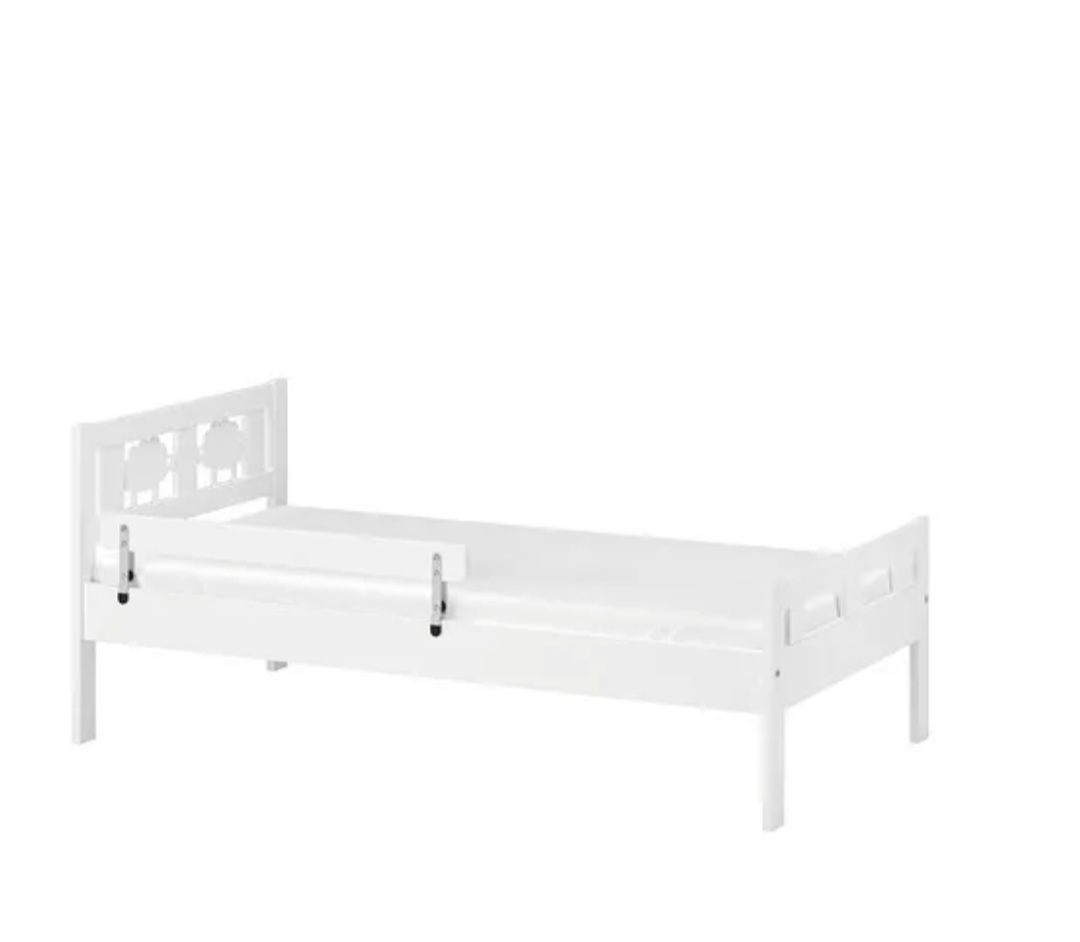 muebles y colchones - Cama para niño o niña con base de tablillas y colchón  3