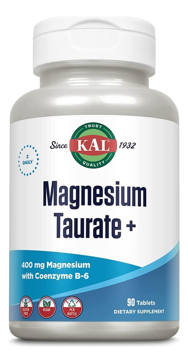 Salud y Equipamiento Médico - Taurato De Magnesio 400mg Kal - Un - Unidad A $2100 0