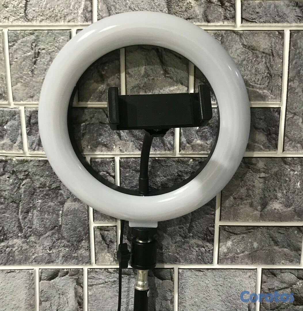 accesorios para electronica - Aro de luz de 8 pulgadas con trípode de 80 pulgadas 3