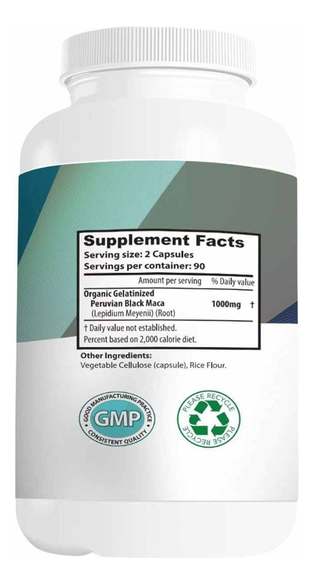 Salud y Equipamiento Médico - Black Maca 90 Caps Dr. Health 1