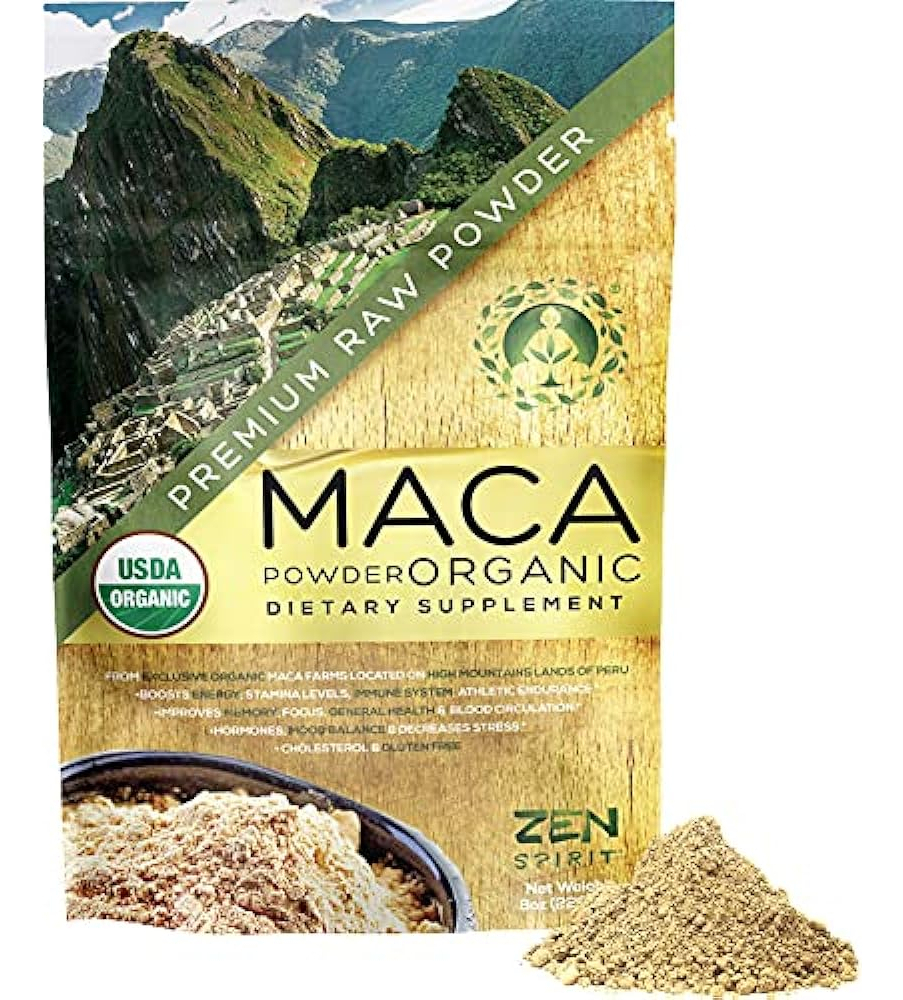 Salud y Equipamiento Médico - Maca En Polvo Organico Superalimento Peruano 0