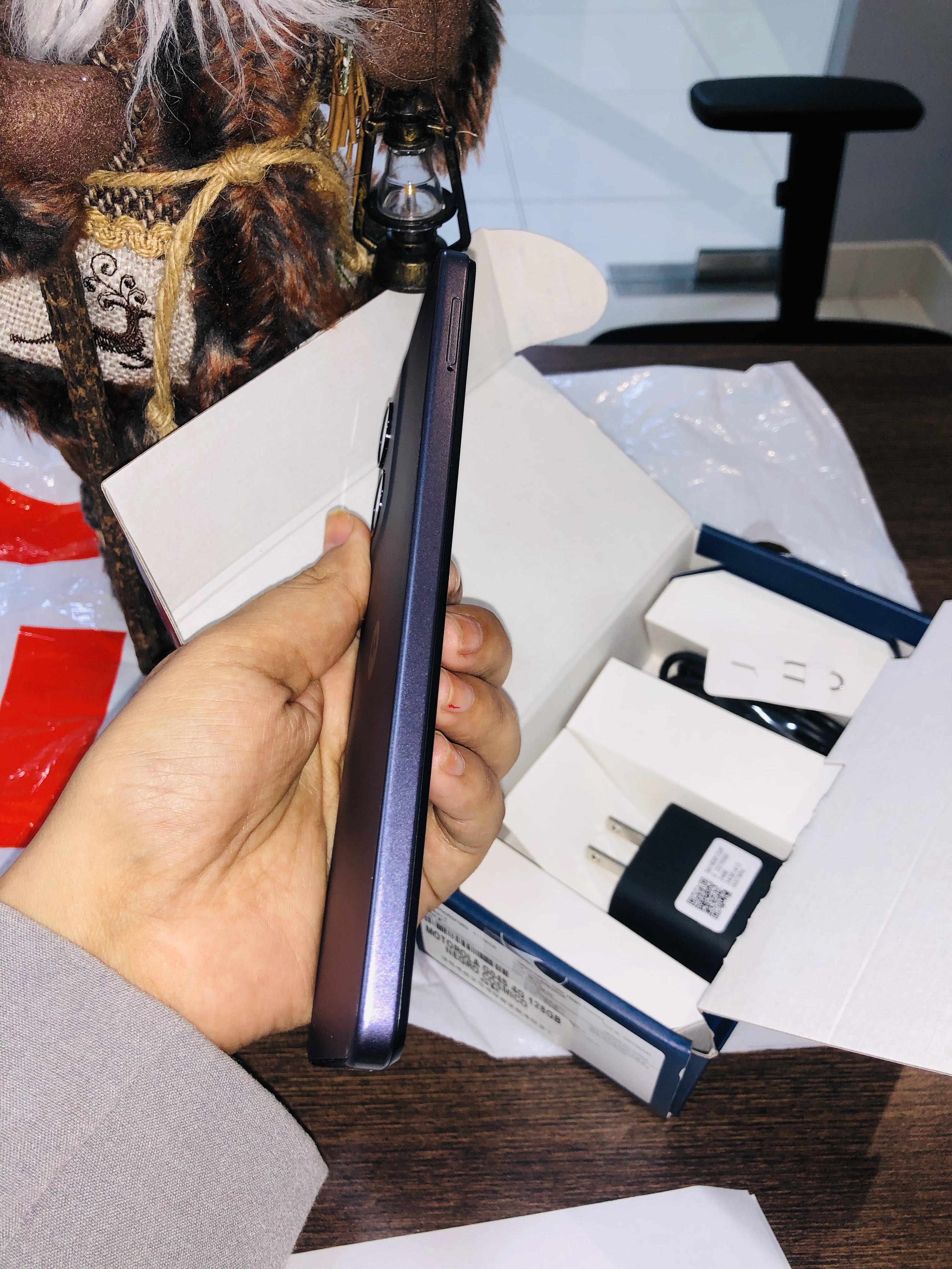 celulares y tabletas - Nuevo MOTOROLA 128gb NEGRO COSMICO 7