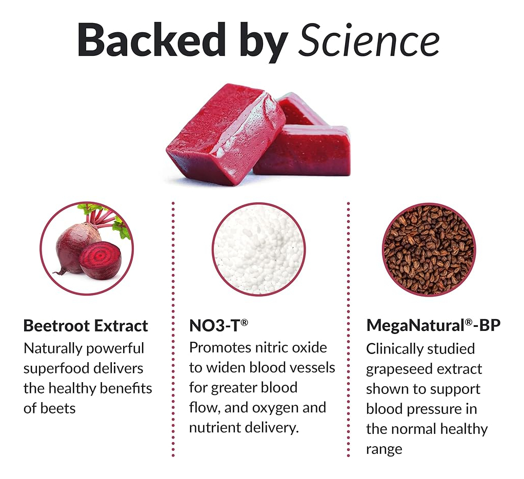 Salud y Equipamiento Médico - Force Factor Total Beets Suplementos De Apoyo A La Presión A 2