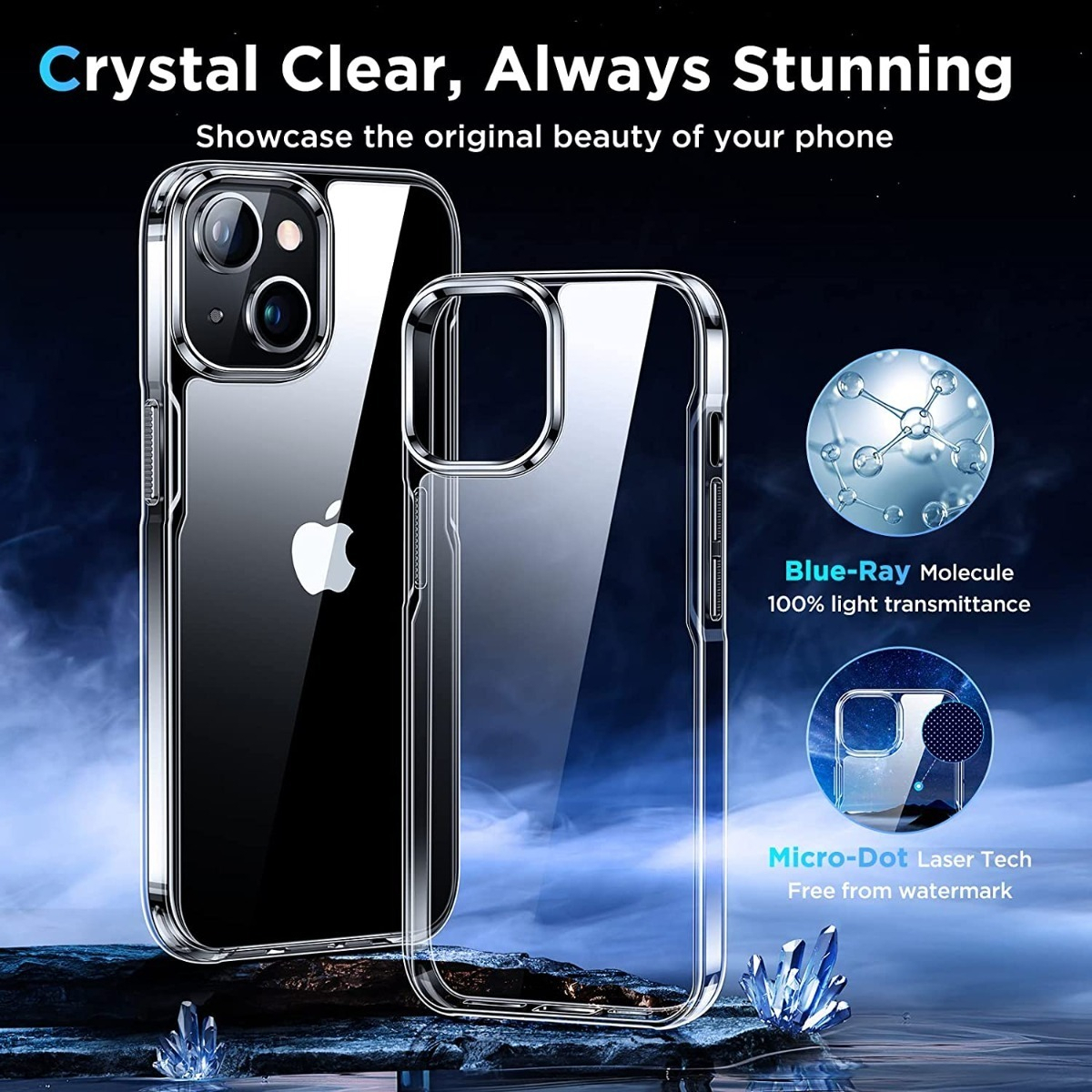 Salud y Equipamiento Médico - Funda Ultra Transparente Para iPhone 14 Simtect 5