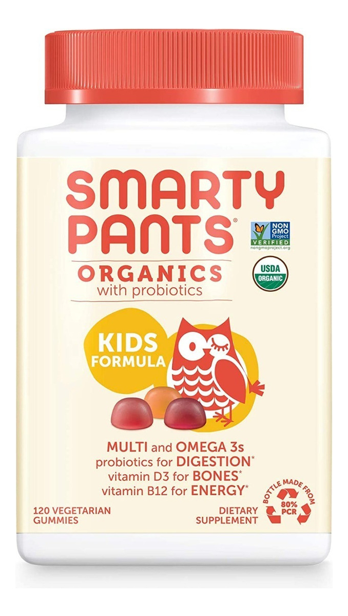 Salud y Equipamiento Médico - Probiotico 120 Gum Smartypants - U - Unidad A $1591