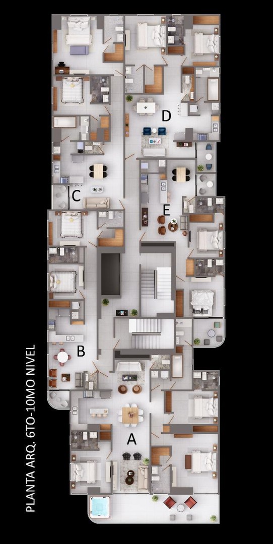 apartamentos - Proyecto de apartamento en Alma Rosa I 9