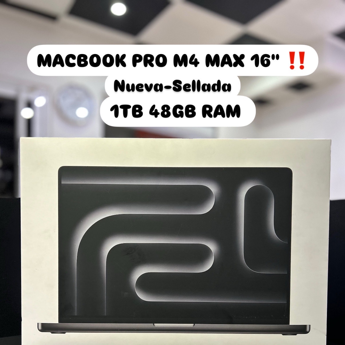 computadoras y laptops - MACBOOK PRO M4 MAX 16" 1TB SSD 48GB RAM SELLADA OFERTA🔥 0