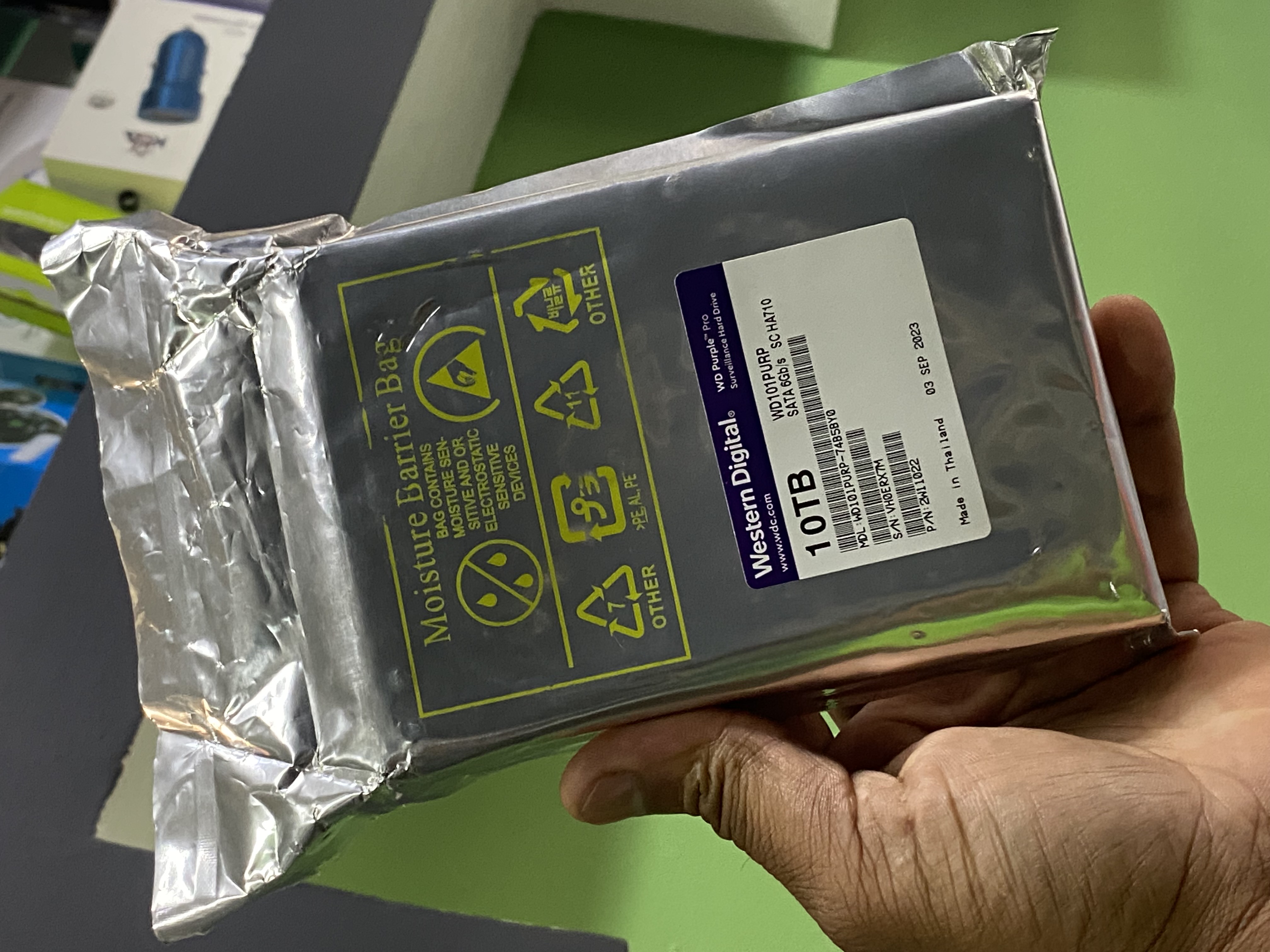 computadoras y laptops - Disco Duro sata 10TB  4