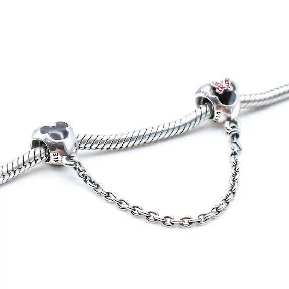 joyas, relojes y accesorios - cadena de seguridad Pandora  3