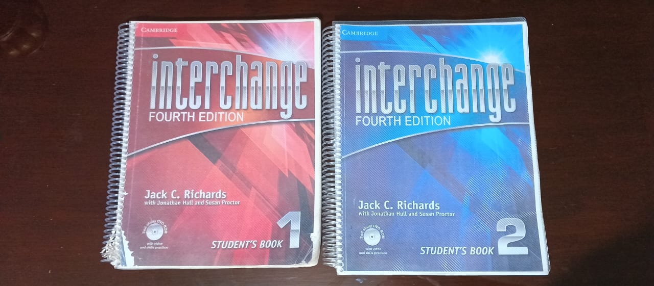 libros y revistas - Libros Interchange Fourth Edition Rojo y  azul 0