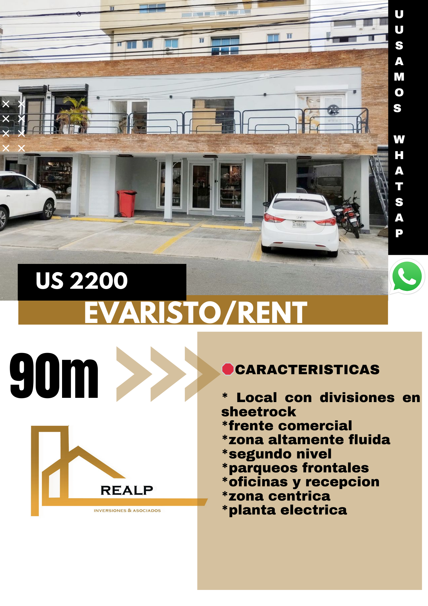 oficinas y locales comerciales - Local en Evaristo morales 