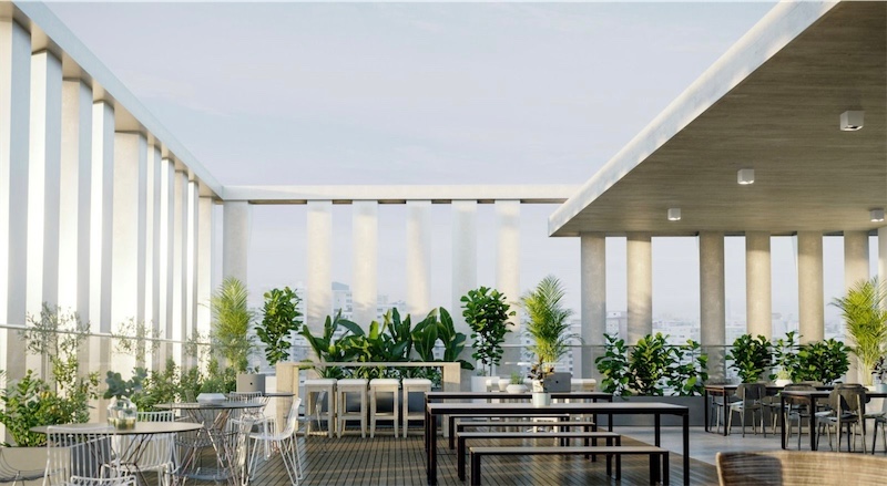 oficinas y locales comerciales - Evaristo Morales Torre corporativa 3,080m2 96 parqueos 2