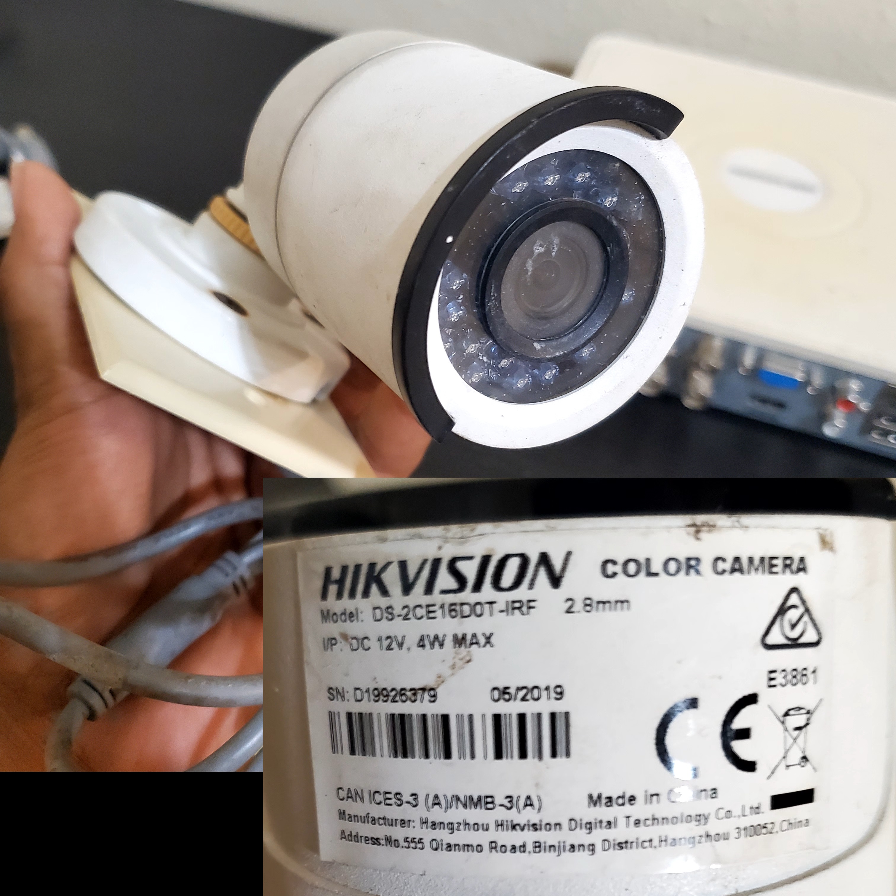 camaras y audio - Cámara seguridad 5 cámaras disco duro y accesorios 4