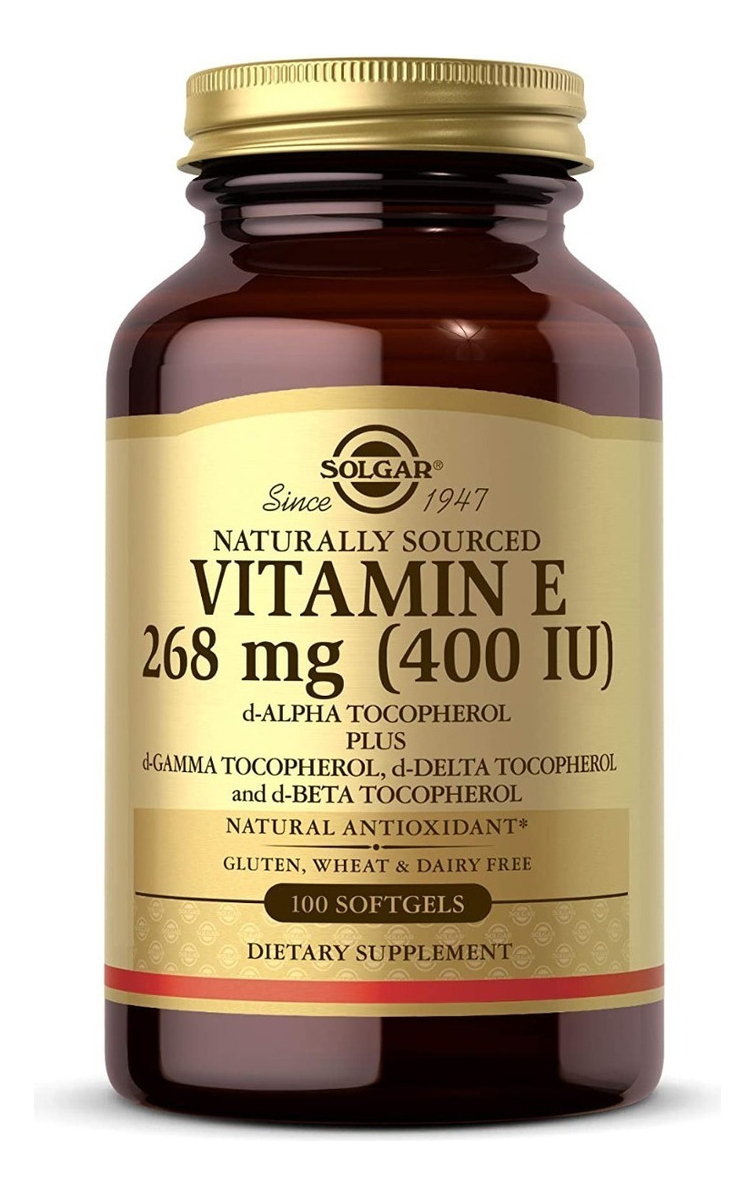 Salud y Equipamiento Médico - Vitamina E 400 Iu D-alfa-tocoferol Y Tocoferol Mixto 100 Cap 0