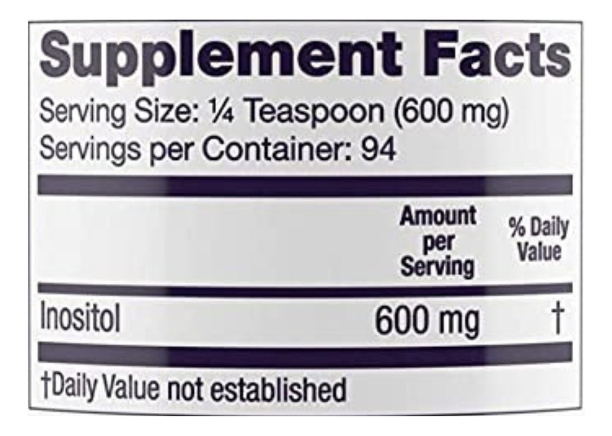 Salud y Equipamiento Médico - Inositol 57g - Healthy Origins - G A $2 - G A $2840 1