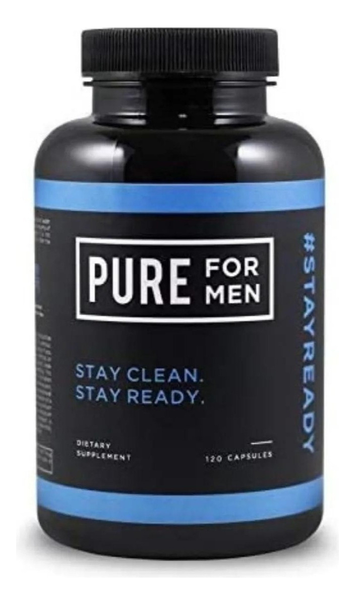 Salud y Equipamiento Médico - Pure For Men Fibra 120 Capsulas - - Unidad A $1766 1