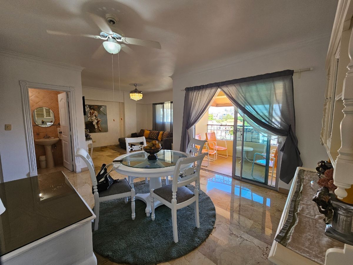 apartamentos - Alquiler de Apartamento AMueblado en Gazcue  0