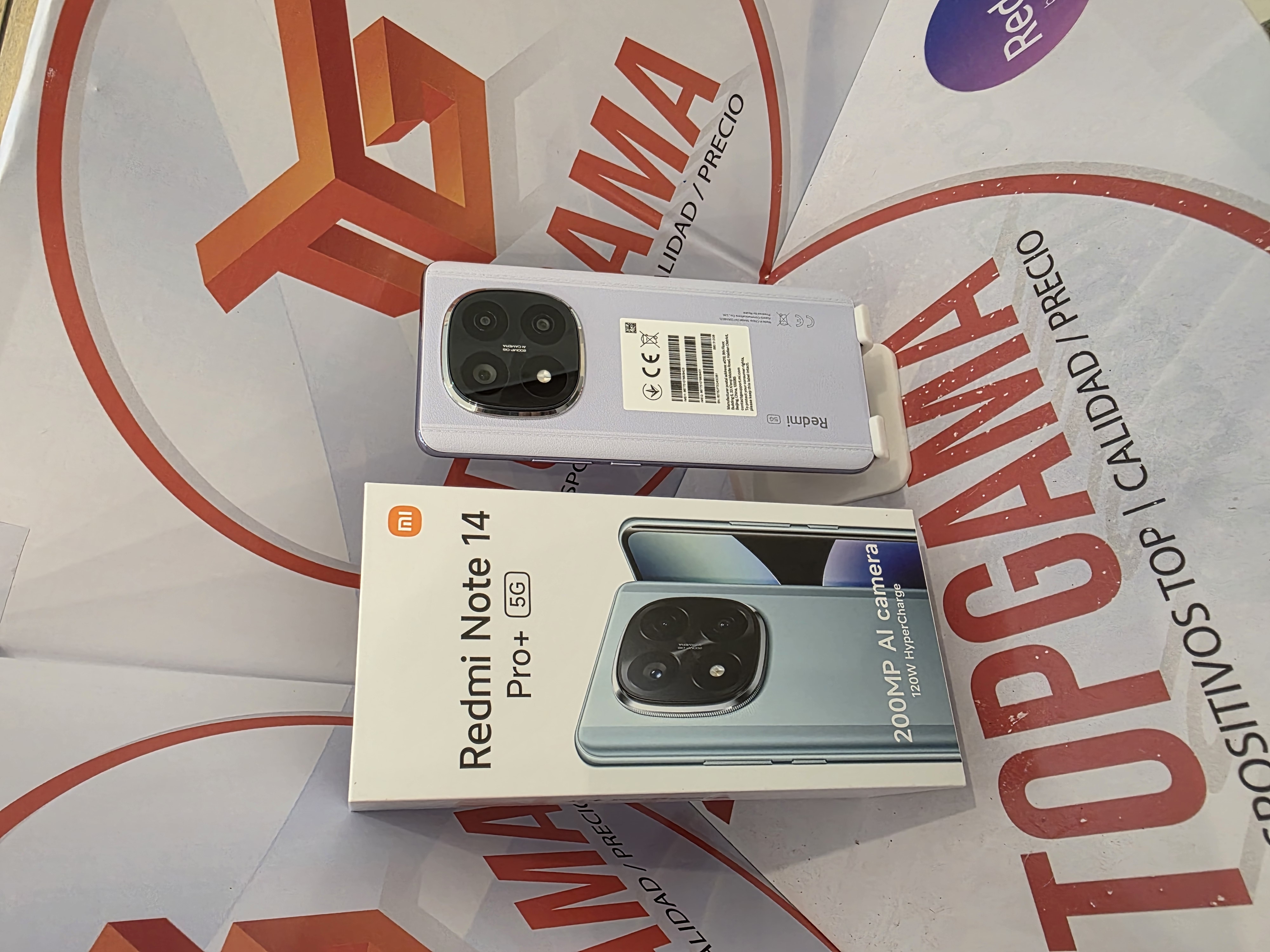 celulares y tabletas - REDMI NOTE 14 PRO+ PLUS 5G
12GB RAM 512GB ROM  1