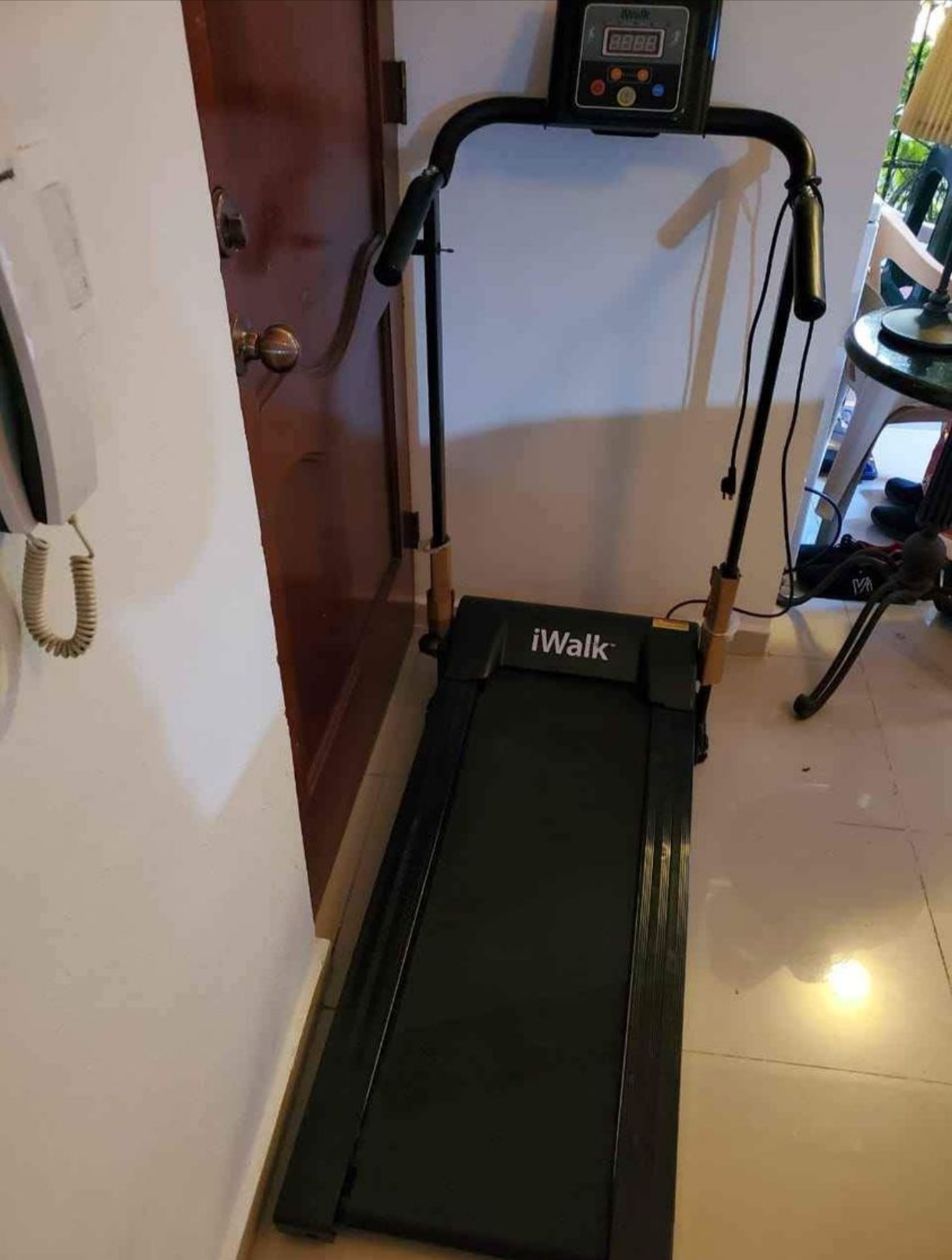 deportes - Caminadora electrica plegable usa 110 v de luz  1