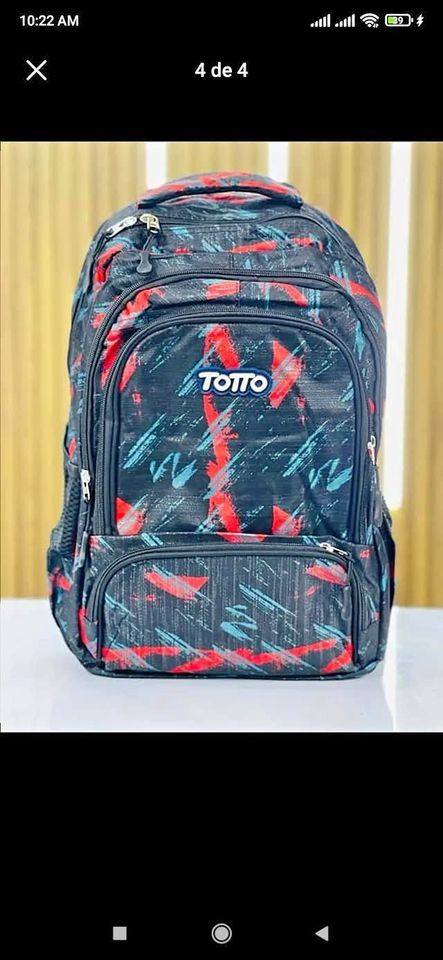 accesorios - Mochila Morral Bulto + Lonchera. combo set  4