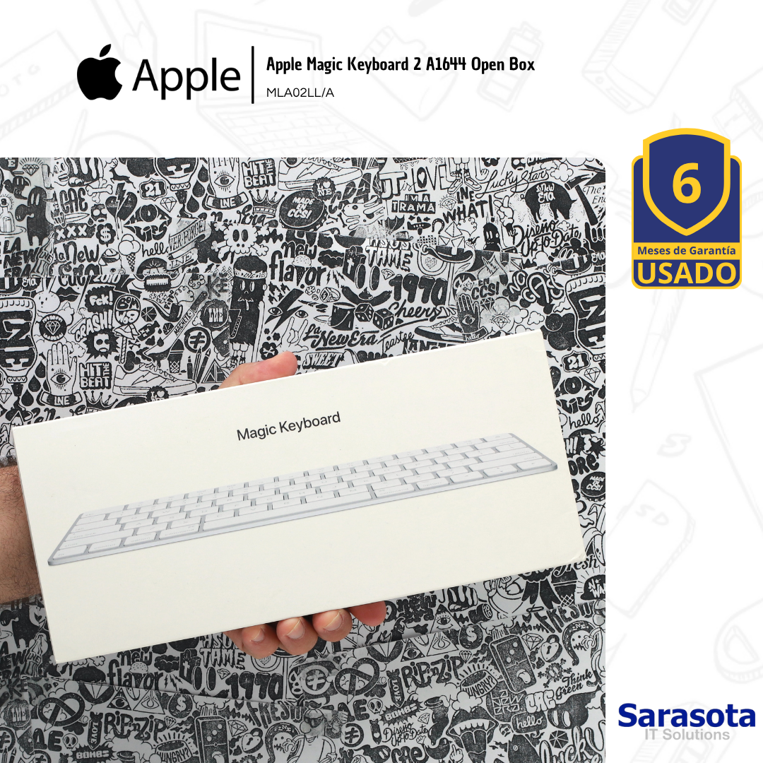 accesorios para electronica - Apple Magic Keyboard 2 A1644 Open Box 0