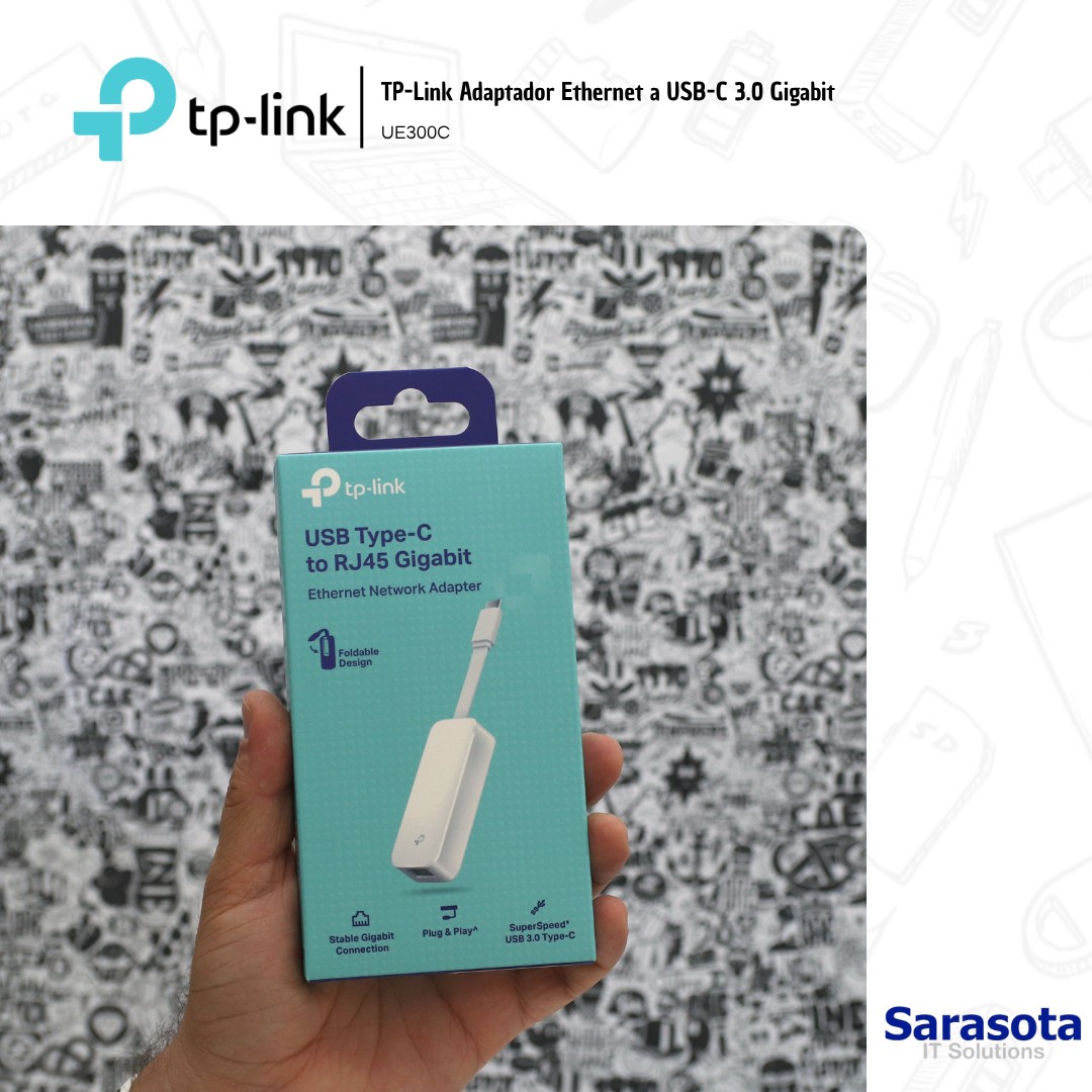 accesorios para electronica - Adaptador Ethernet RJ45 a USB-C TP-Link 0