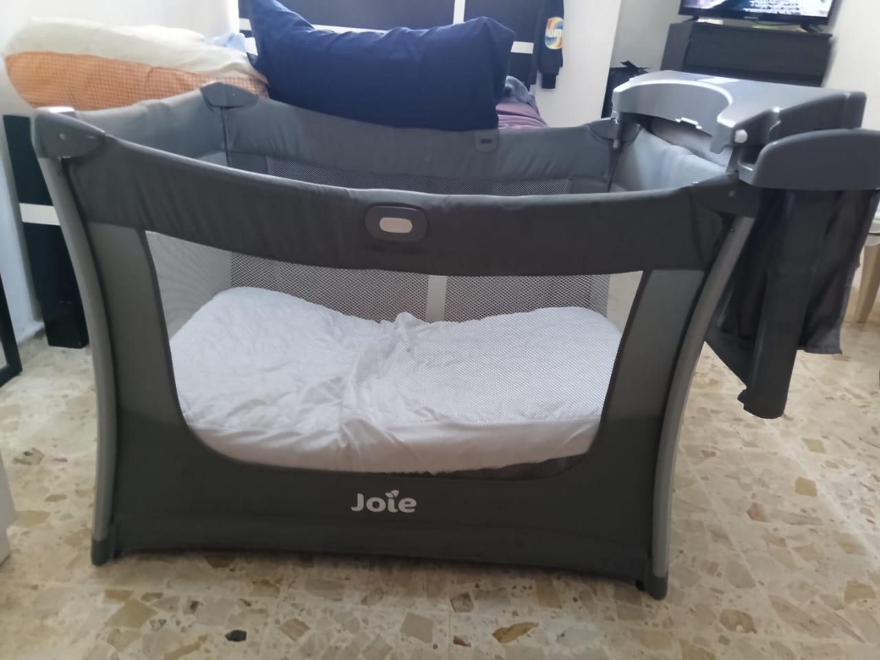 muebles - CORRAL DE BEBE CASI NUEVO 1