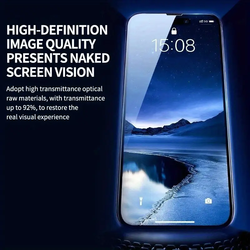 accesorios para electronica - Protectores de pantalla para iPhone 12 Pro (5) 5
