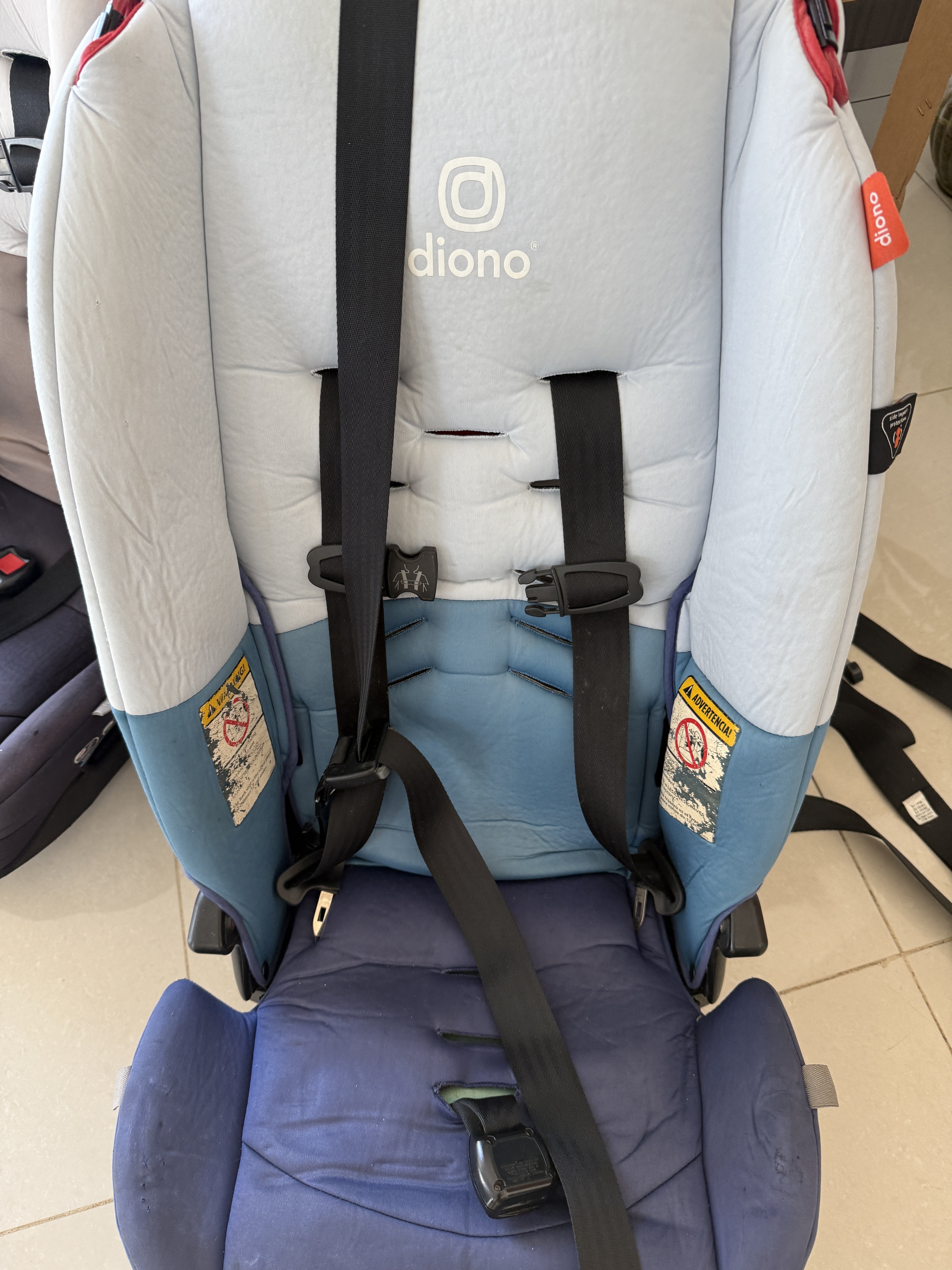 coches y sillas - VENDO SILLA DE CARRO DIONO DE SEGUNDA MANO más accesorios 
