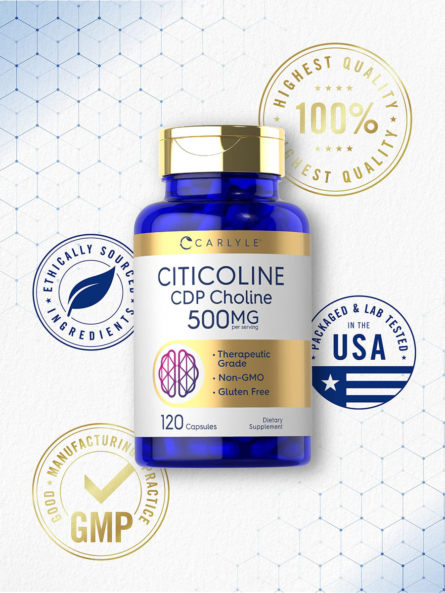 Salud y Equipamiento Médico - Suplementos De Citicolina De 500 Mg 5