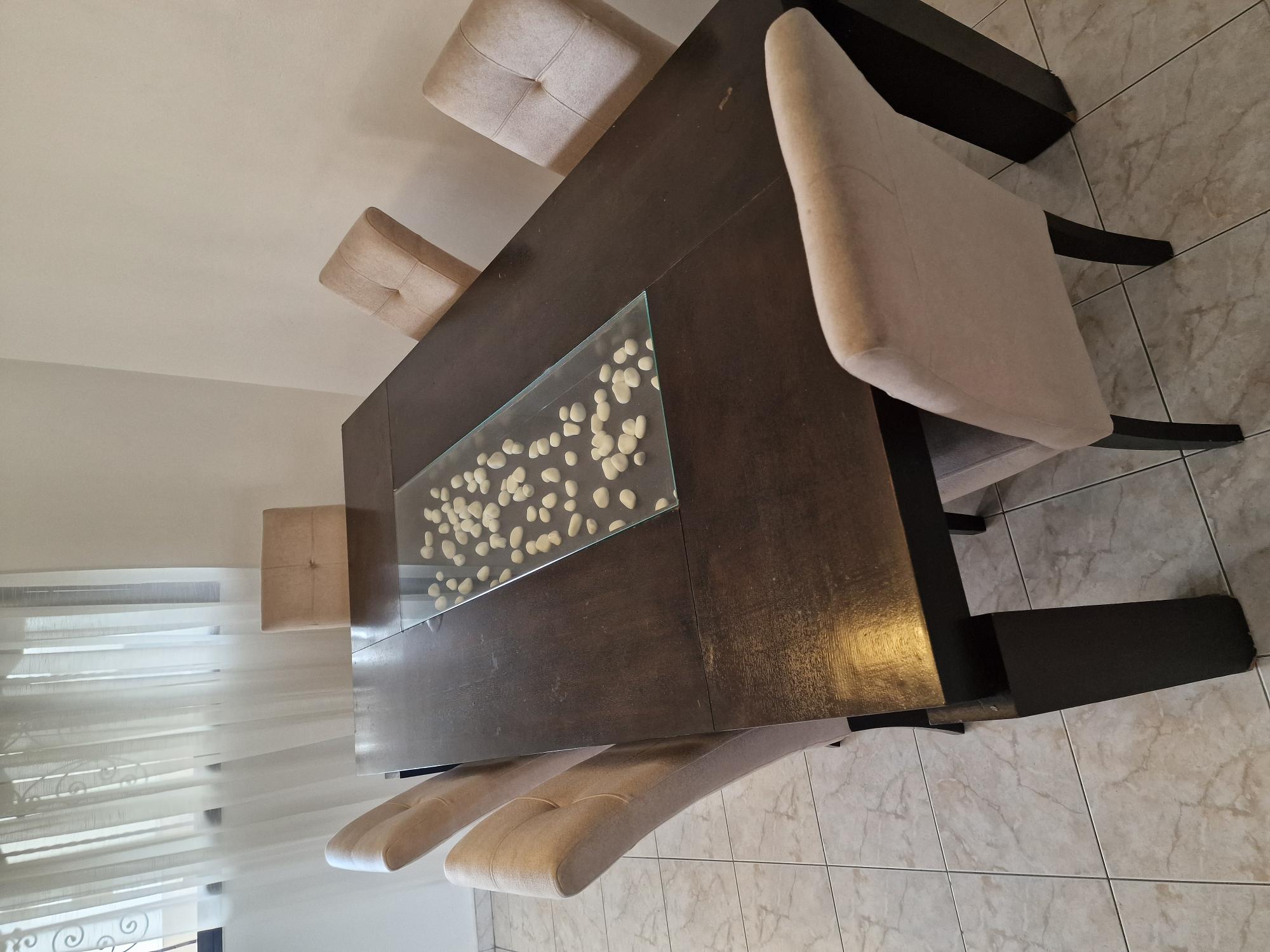 muebles y colchones - Juego de Comedor 6 sillas 1