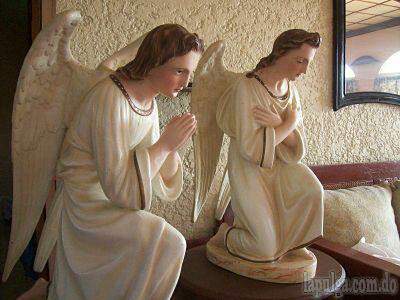 decoración y accesorios -  DOS ESTATUAS DE ÁNGELES 1