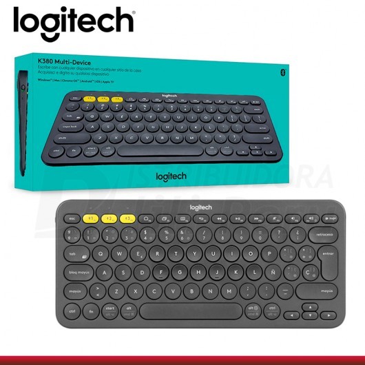 computadoras y laptops - TECLADO LOGITECH MULTI-DISPOSITIVO K380 , BLUETOOTH CLASSIC 3.0 1