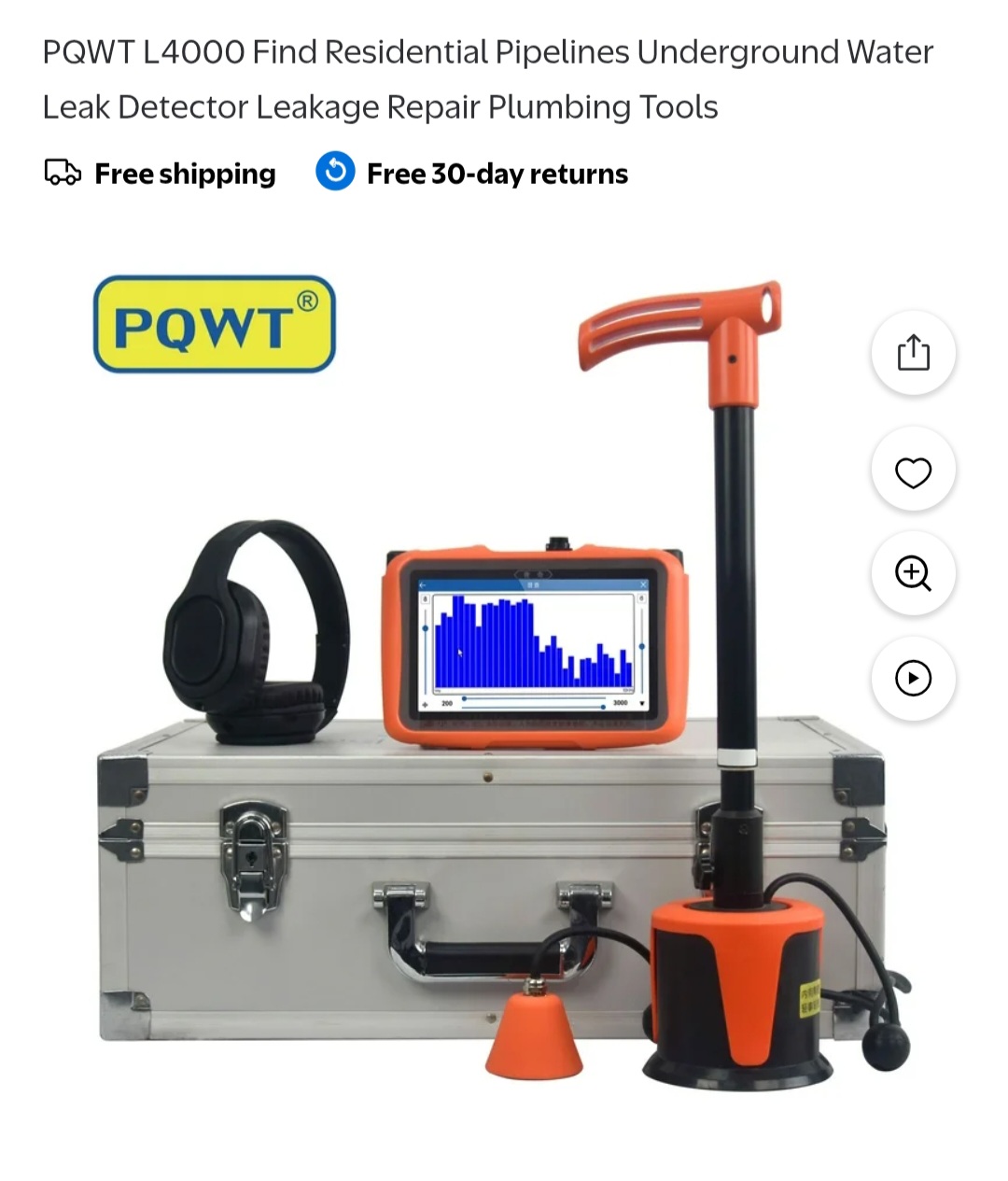 equipos profesionales - Detector de Fuga de Agua 2