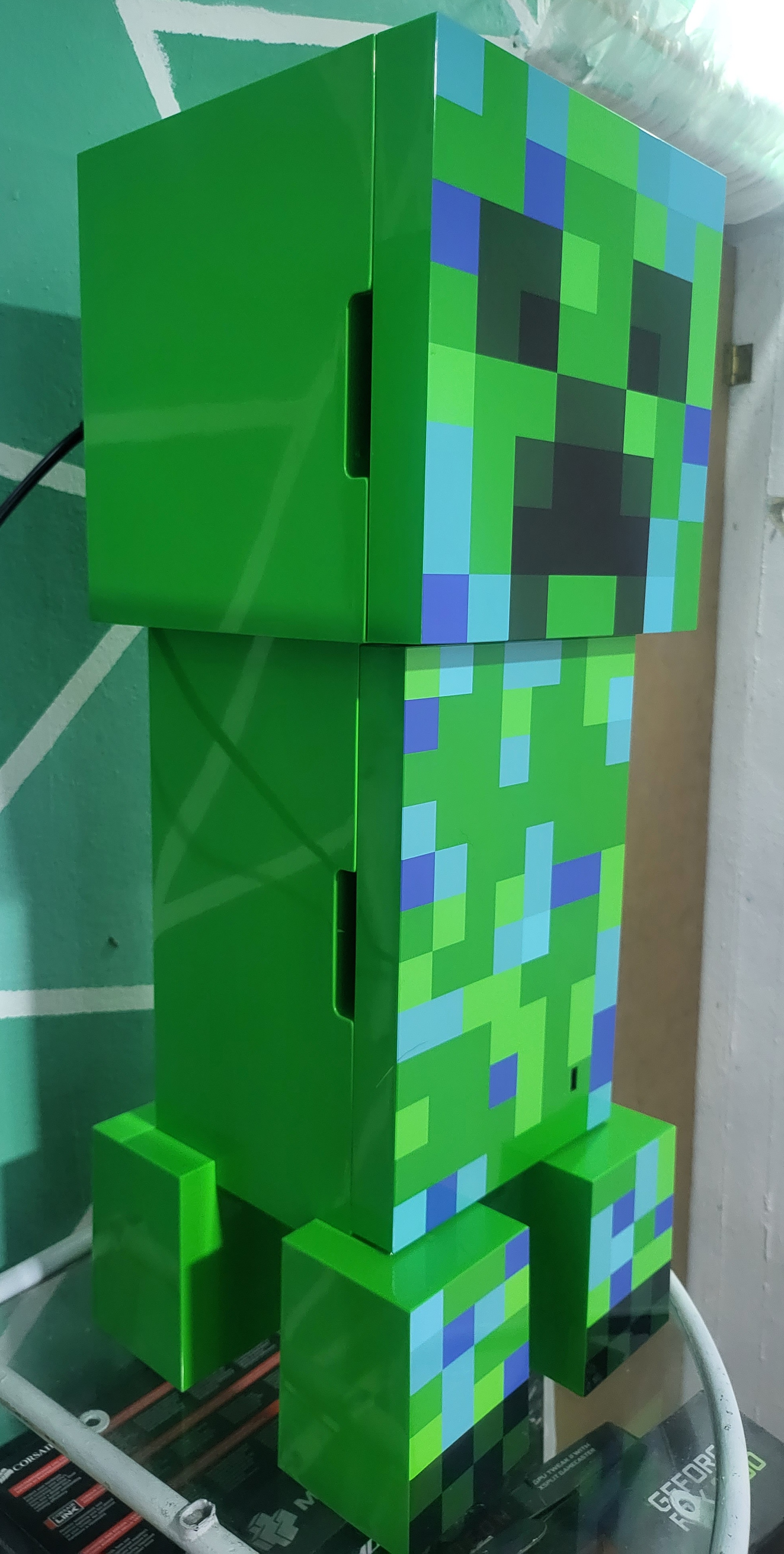 hobby y coleccion - mini nevera refrigerador  minecraft  3