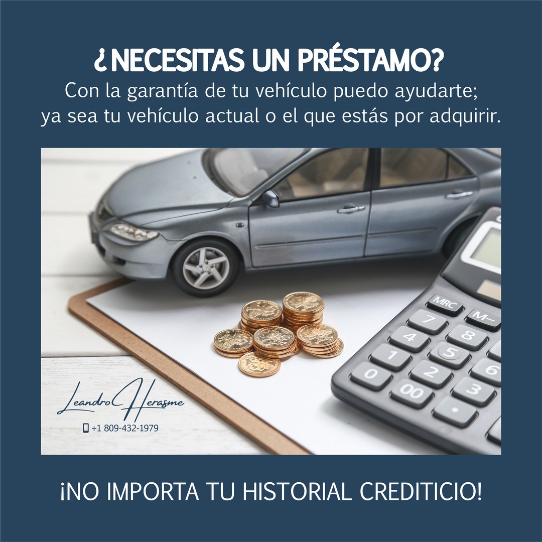 servicios profesionales - Te préstamos con Garantía de Matrícula Sin Importar tu Historial Crediticio.  1
