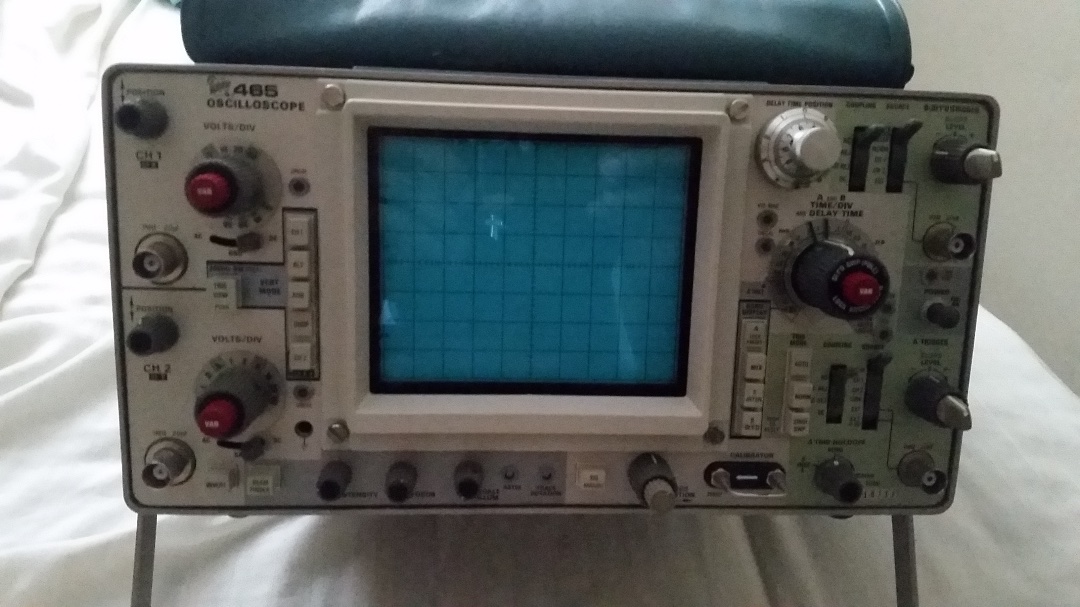 equipos profesionales - osciloscopio analogico tektronix 465