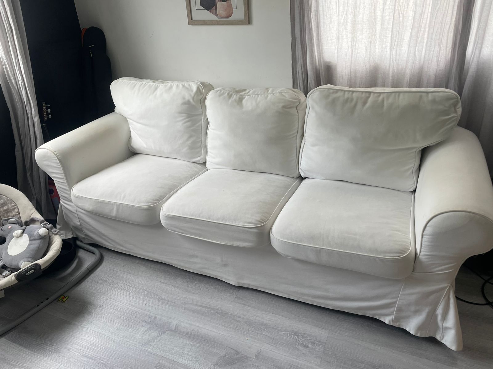 muebles y colchones - Sofa de 3 plazas a menos de la mitad del precio. 