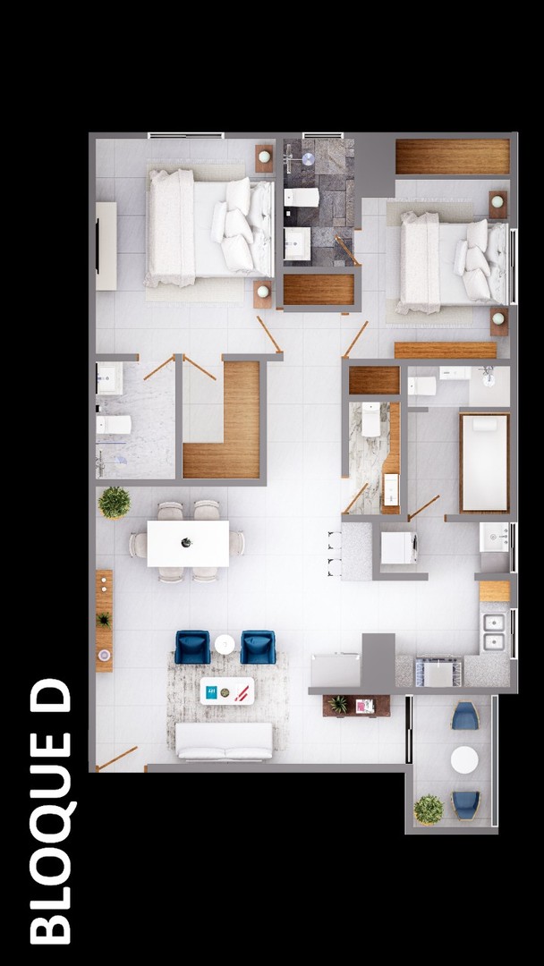 apartamentos - Proyecto de apartamento en Alma Rosa I 7