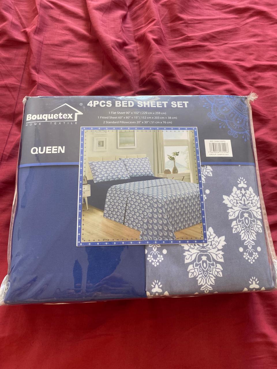 decoración y accesorios - Juego de Sabana ! Queen ! Nuevo en Caja !