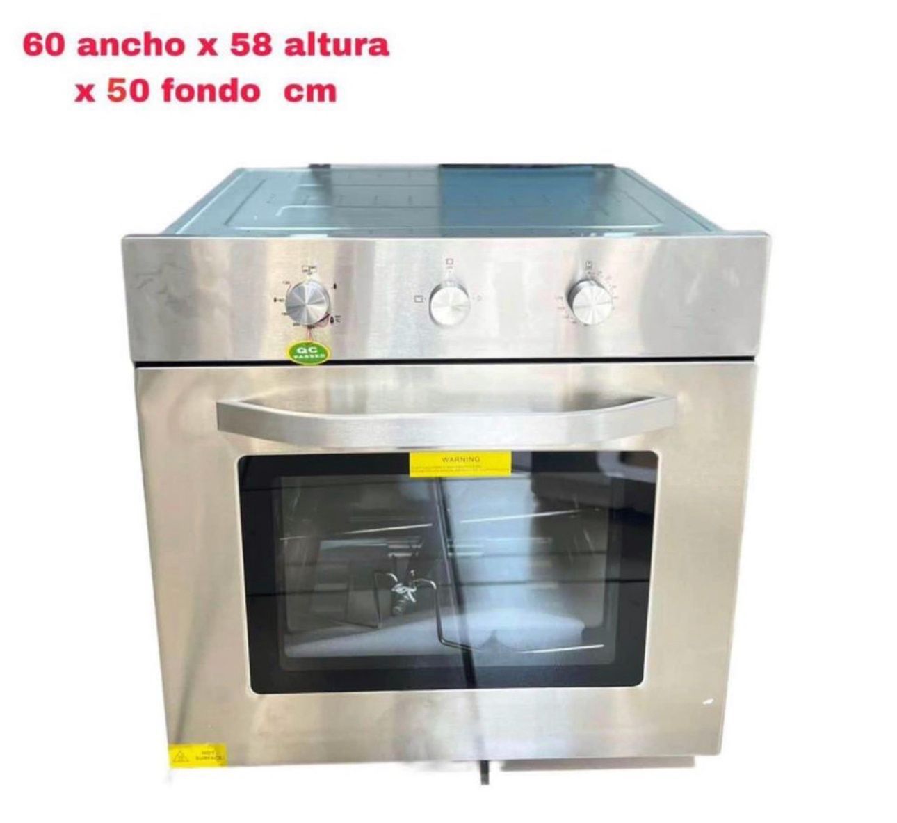 cocina - HORNO EMPOTRABLE EN ACERO