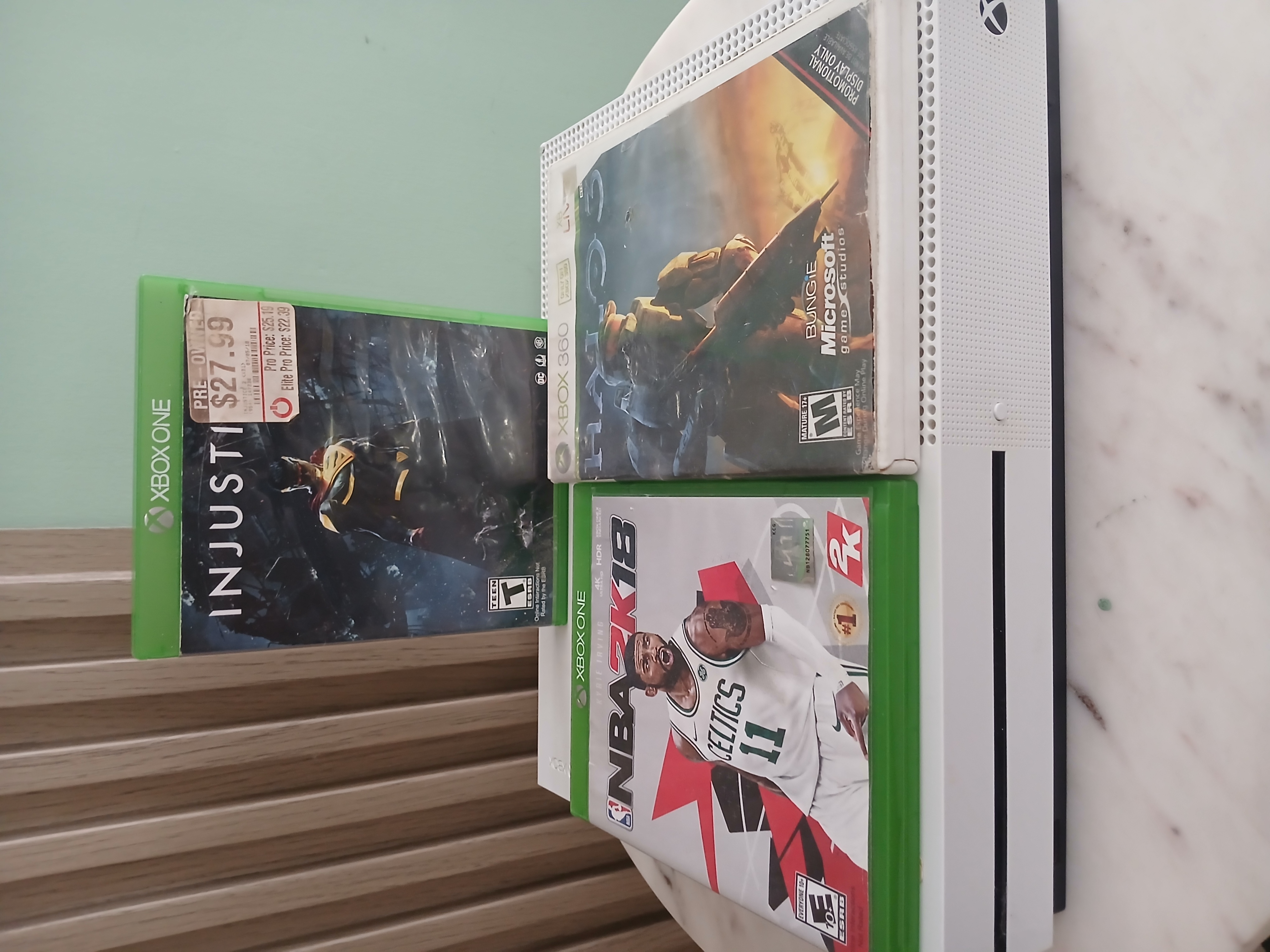 consolas y videojuegos - Xbox one s, con tres juegos 3