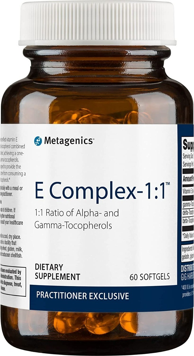 Salud y Equipamiento Médico - Vitamina E 60 Cap Metagenics